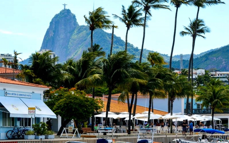 Praia da saudade (atual Iate Clube RJ)