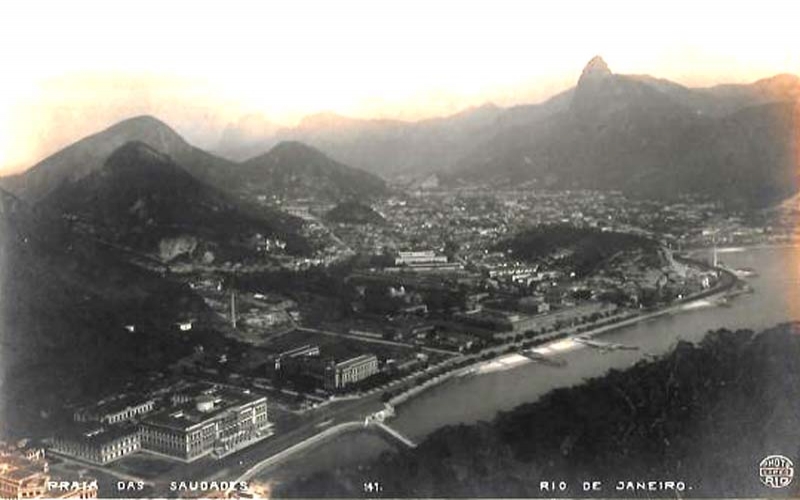 Praia da saudade (atual Iate Clube RJ)