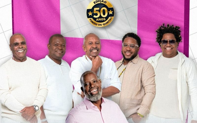 Fundo de Quintal celebra 50 anos de carreira no show “Todo Mundo Canta Fundo"