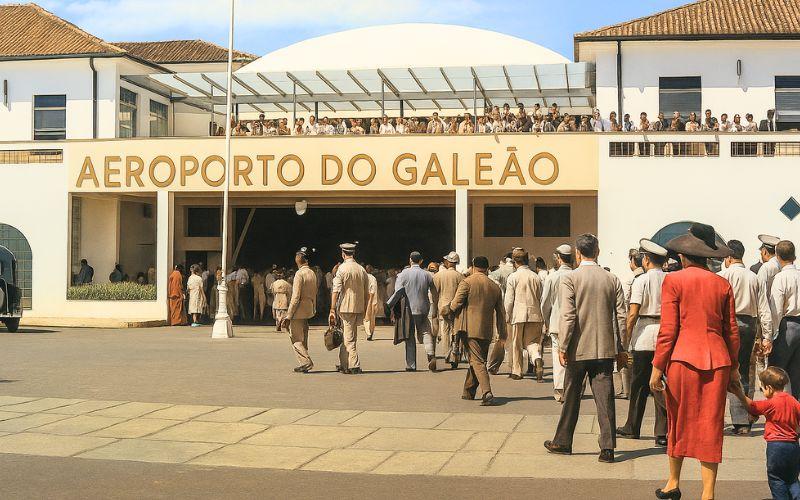 Antigo Aeroporto do Galeão marcou época e funcionou até 1977