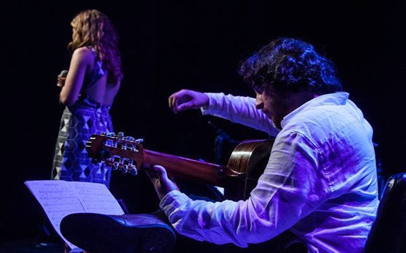 Alice Passos e João Camareiro na Casa do Baco