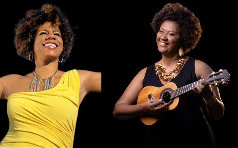 Nilze Carvalho e Ana Costa no Teatro Ipanema