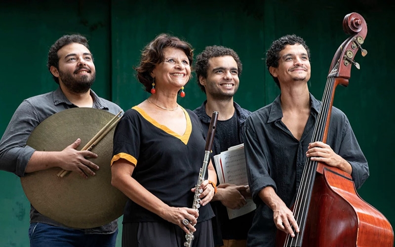 Andrea Ernest Dias Quarteto no Projeto Instrumental no Popular