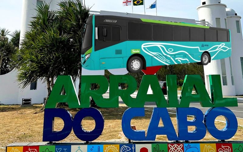 Prefeitura assume transporte municipal e implanta tarifa única de R$ 2 em Arraial do Cabo