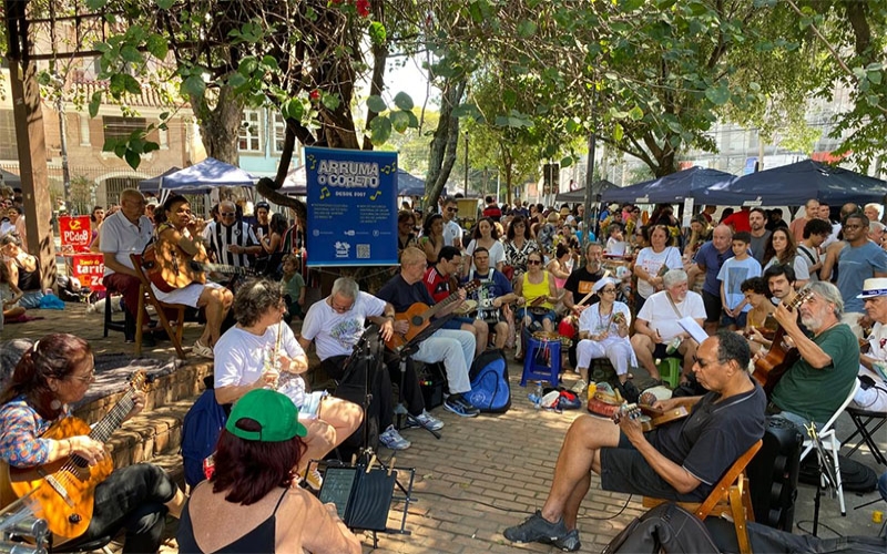 Choro Arruma o Coreto na Praça São Salvador