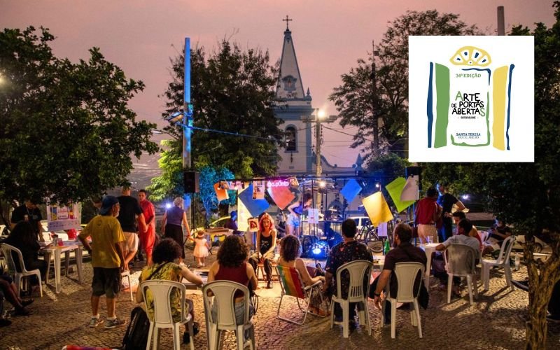 Arte de Portas Abertas 2026: arte, música e gastronomia em Santa Teresa