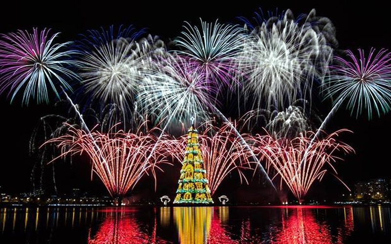 Inauguração da Árvore de Natal da Lagoa