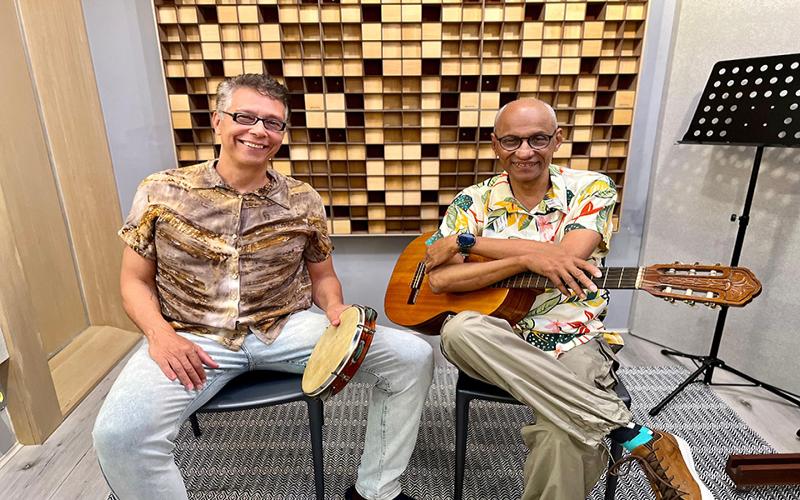 Augusto Martins e Cláudio Jorge homenageiam Luiz Carlos da Vila no Rival