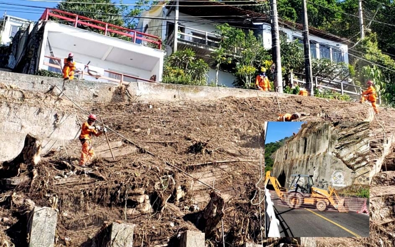 Av. Niemeyer fechada para obras até segunda-feira