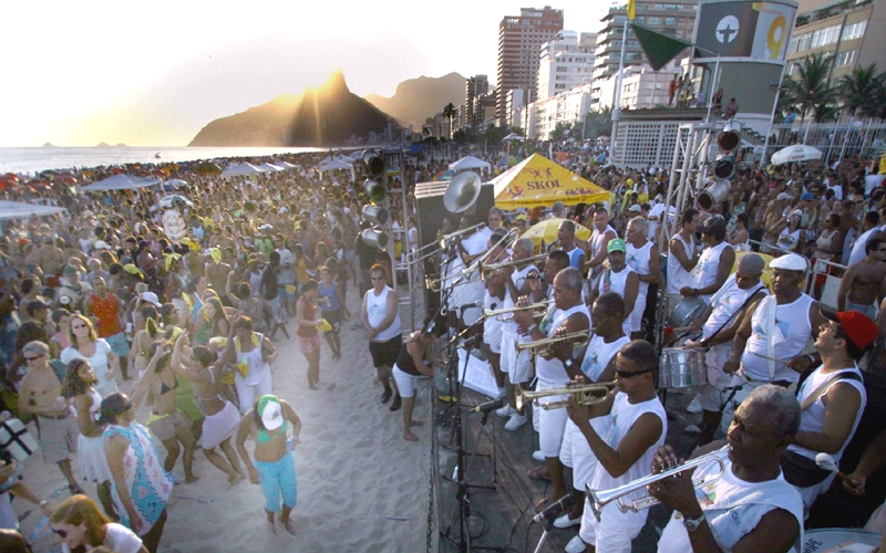 Bloco Bafafá, Bola Preta e DJ Franz