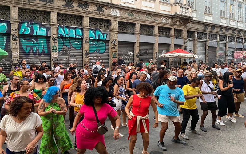 Baile Charme Rio Antigo na Rua do Rezende, um relíquia carioca