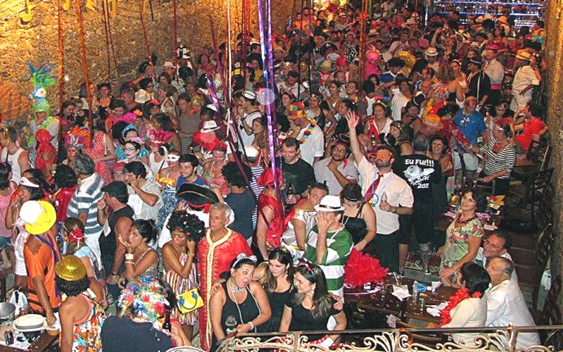 Baile de carnaval do Trapiche Gamboa