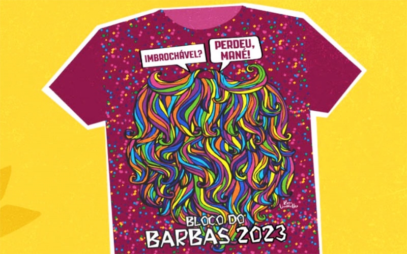 Lançamento da camiseta e disputa do samba do Barbas 2023