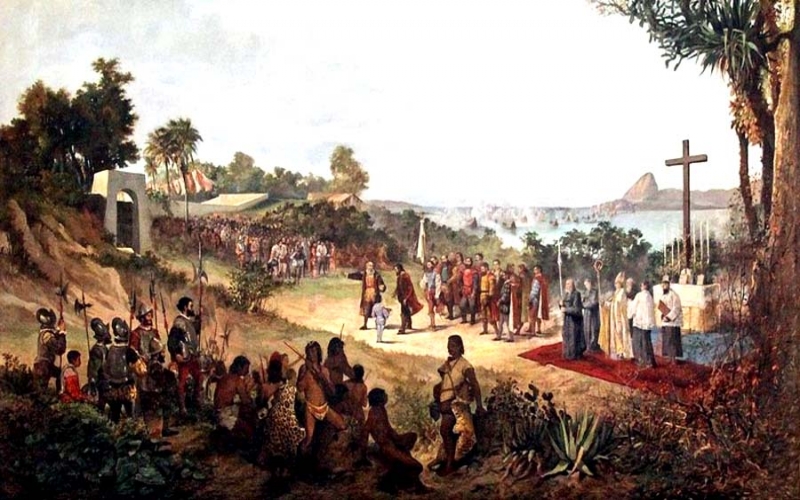 Batalha de Uruçumirim dizimou tribos Tamoios do Rio em 1567, expulsou franceses e garantiu ocupação portuguesa