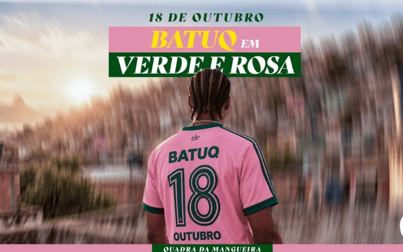 Batuq em Verde e Rosa reúne Samba de Caboclo, Caju pra Baixo e Bom Gosto na Mangueira