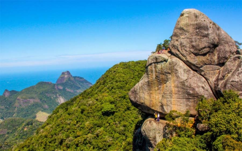 Bico do Papagaio, um dos picos mais procurados do Parque Nacional da Tijuca