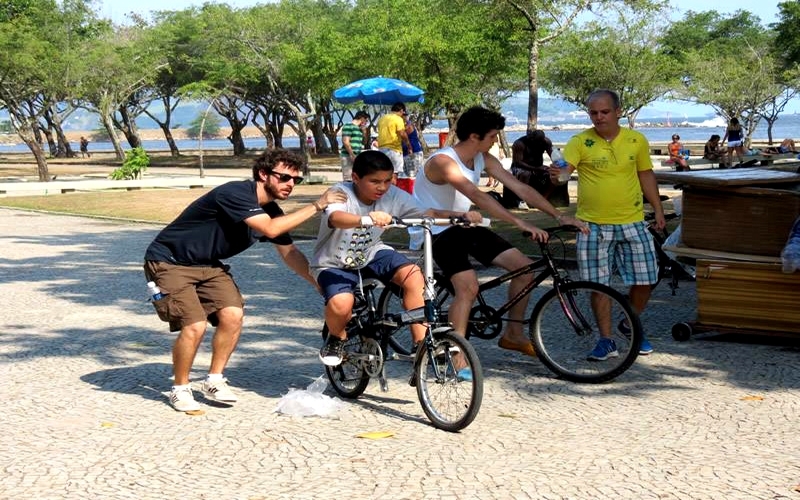 Bike Anjo Rio na Quinta da Boa Vista