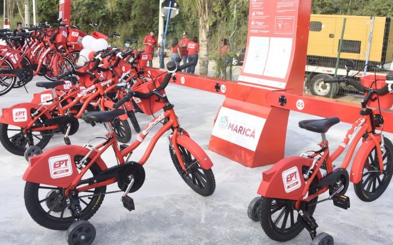Sistema público de bikes de Maricá chega a 63 estações e projeta expansão