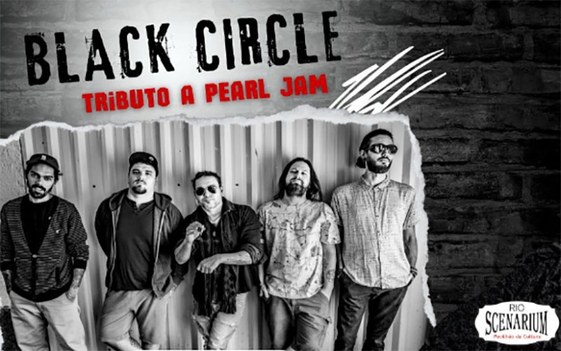 Black Circle em tributo a Pearl Jam no Rio Scenarium