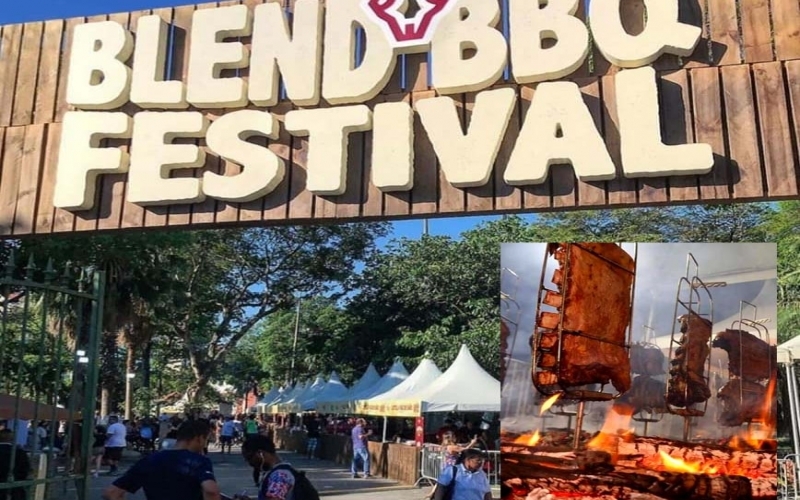 Blend BBQ Festival: estações de carnes, chope e shows de rock