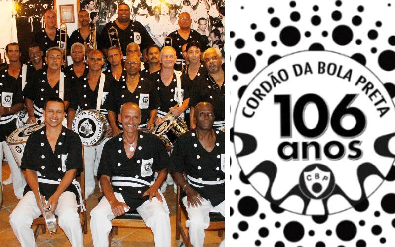 Missa vai lembrar os 106 anos do Cordão da Bola Preta