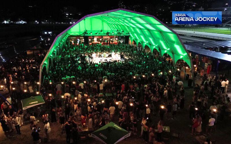 Brava Arena Jockey: grandes shows e gastronomia no Hipódromo da Gávea