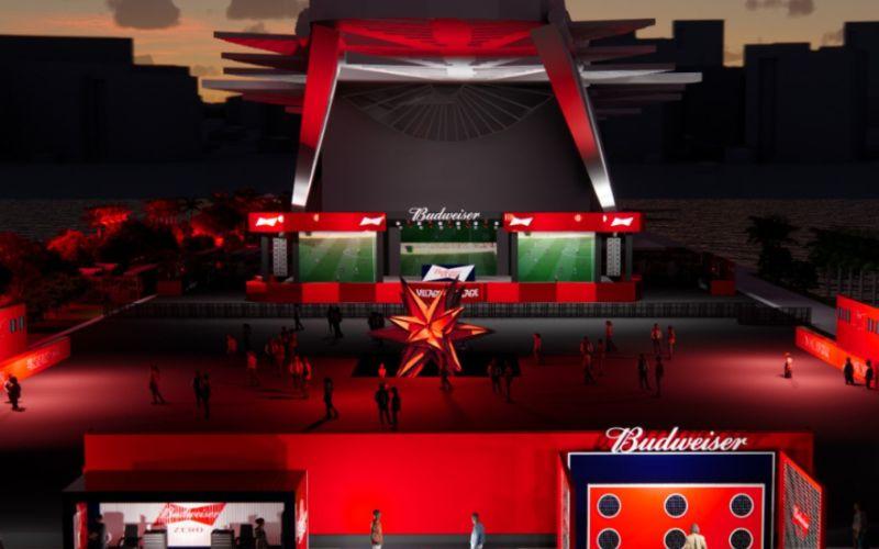 Bud Zone 2025: futebol, música e festa no Museu do Amanhã