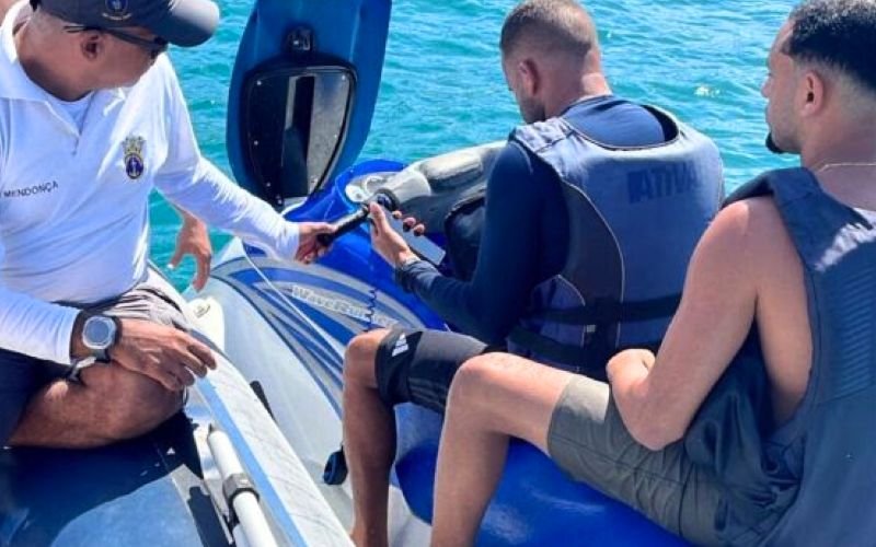 Fiscalização marítima reforça controle de embarcações no verão de Búzios