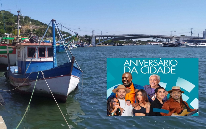 Aniversário de 407 anos de Cabo Frio: Paulinho da Viola, Geraldo Azevedo, Teresa Cristina e Péricles, grátis