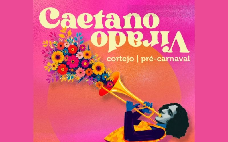 Bloco Caetano Virado faz cortejo de pré-Carnaval no Parque do Flamengo