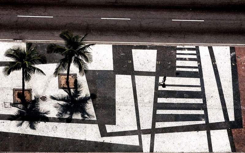 Calçadão de Copacabana, obra de arte de Roberto Burle Marx