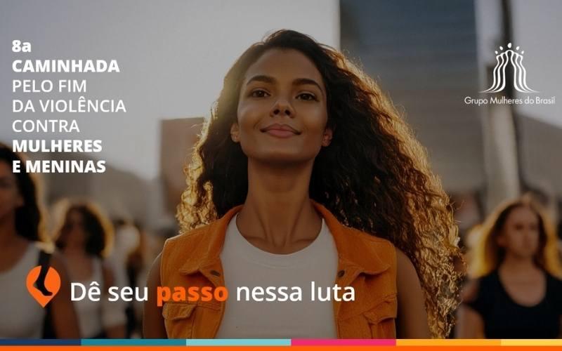 Caminhada pelo Fim da Violência contra Mulheres e Meninas em Copacabana