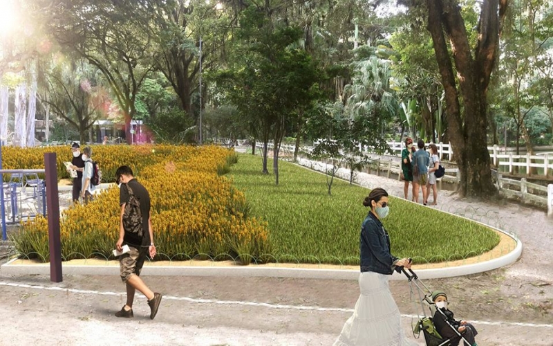 Campo de São Bento ganha projeto paisagístico original de 1908, confira as fotos