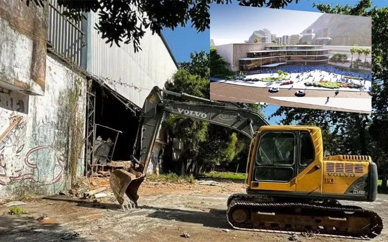 Começa a demolição do Canecão que será transformado em Centro Multicultural