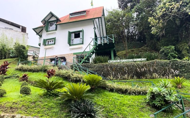 Casa de Santos Dumont tem entrada gratuita para moradores no aniversário de Petrópolis