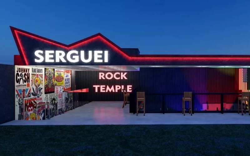 Templo do Rock onde viveu o cantor Serguei será revitalizado pela Prefeitura de Saquarema