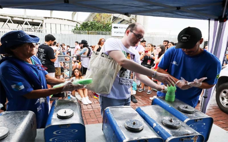 Rock in Rio vai distribuir água gratuitamente e terá vaporizadores refrescantes