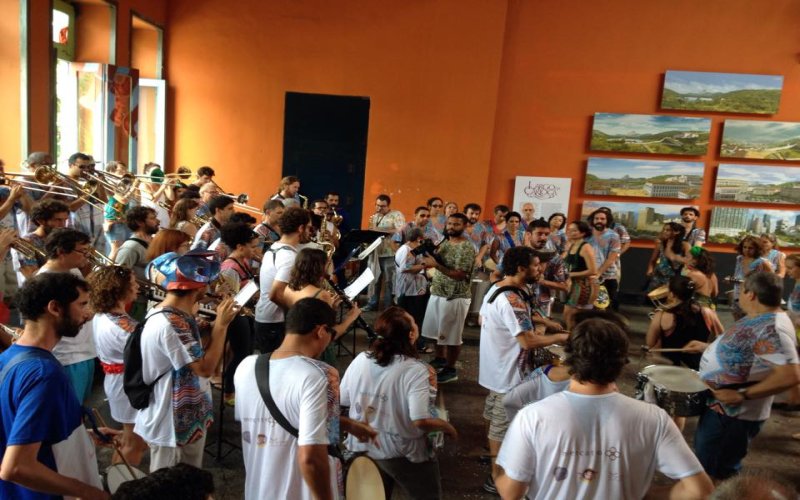 Ensaios do Céu na Terra na Fundição Progresso