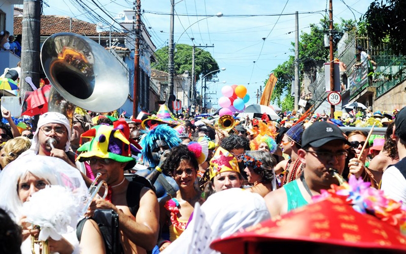 1º Desfile do bloco Céu na Terra