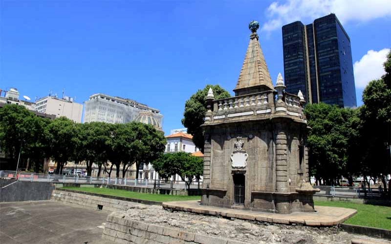 Chafariz do Mestre Valentim, construído em 1789, é uma das construções mais antigas do Rio