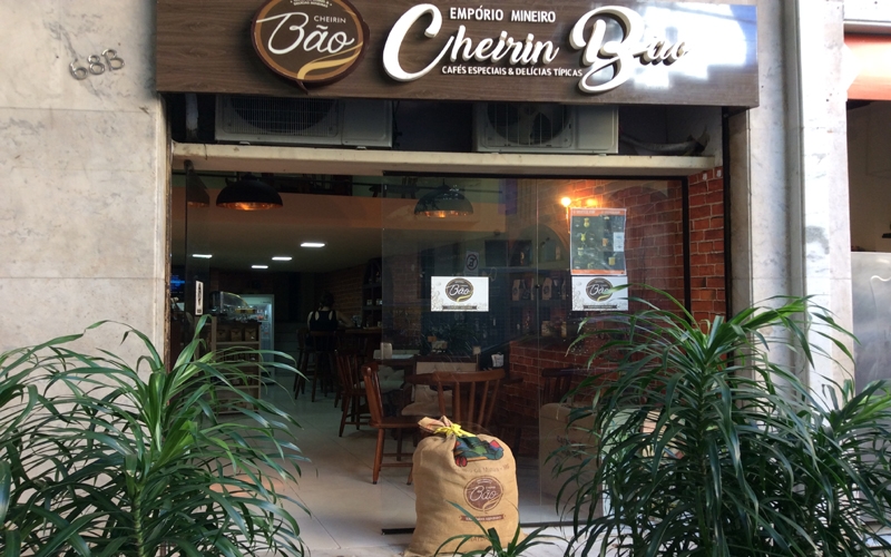 Cheirin Bão: cafeteria com espaço para eventos no Flamengo