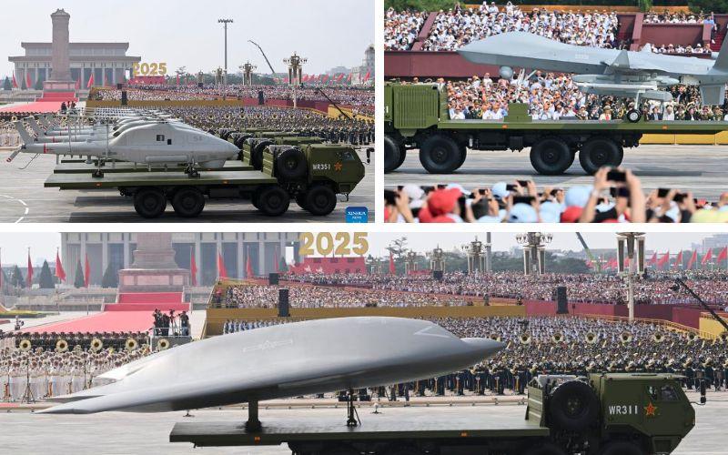 China revela ao mundo novo arsenal digital em desfile grandioso