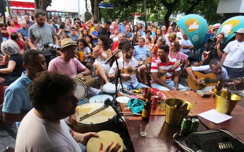 Choro na Rua no Campo de São Bento