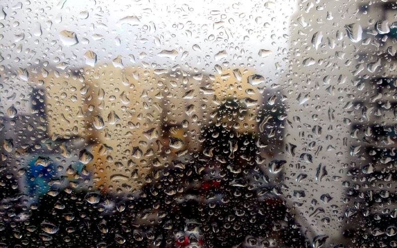 Vento e chuva no Rio no fim de semana