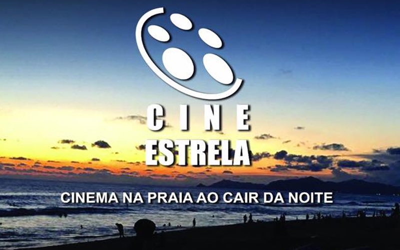 Cine Estrela: cinema de graça na praia