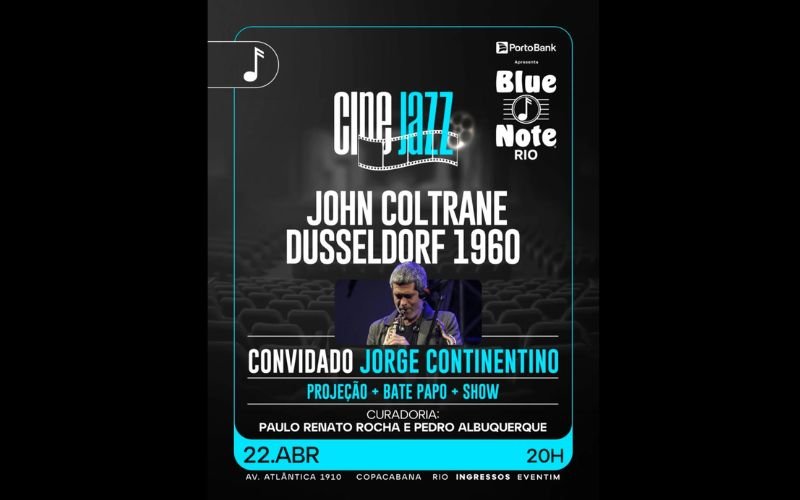 Cine Jazz retorna ao Blue Note Rio com tributo a Miles Davis e John Coltrane