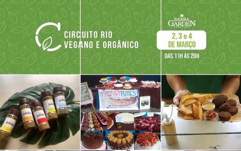 o Circuito Rio Vegano e Orgânico no Barra Garden