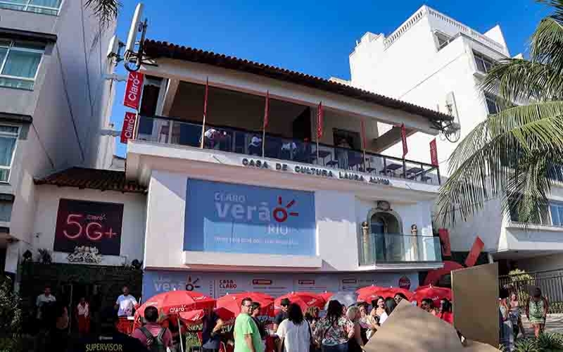 Claro Verão Rio: shows gratuitos, recreação infantil e tecnologia na Casa de Cultura Laura Alvim