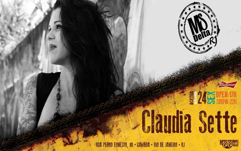 Claudia Sette no Mississippi Delta Blues