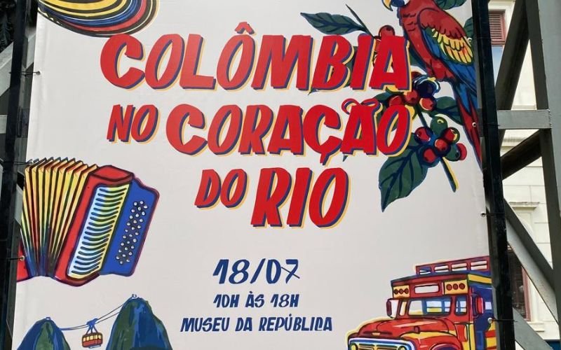 "Colômbia no Coração do Rio" no Museu da República